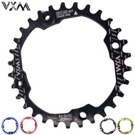 VXM Bicycle Positive and Negative Gear Spindle 30T Round Aluminum Disc 104BCD Mountain Bike Single-S