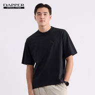 DAPPER เสื้อยืด Tonal Stamp T-Shirt สีดำ