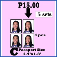 ✙ ⇦ ╳ ID PICTURE BULK ORDERS Package C