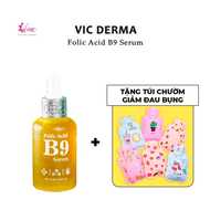 [MUA 1 TẶNG 1] Tinh chất chống kích ứng phục hồi da Vic Derma+ Folic Acid (B9) Serum 50ml + Tặng 1 t