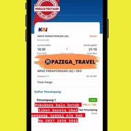 TIKET KERETA ARGO PARAHYANGAN