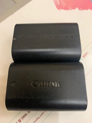 Canon lp e6 電池（原場副場各1）