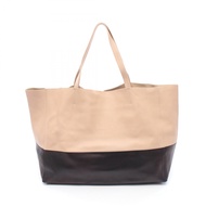 【二手】Celine CELINE Tote Bag Horizo​​ntal Cabas 166113 黑色/粉紅色/米色皮革 Horizo​​ntal Cabas 女款二手 B