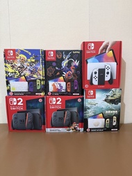 原廠 任天堂 switch 2 遊戲機/OLED  朱紫特別版/OLED斯普拉遁 3特別版/OLED薩爾達傳說特別版