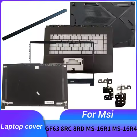 NEW FOR MSI GF63 8RC 8RD MS-16R1 MS-16R2 MS-16R3 MS-16R4 MS-16R5 16R6 laptop LCD Back Cover/Front Be