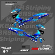 N MAX striping motorcycle YAMAHA motorcycle sticker variation Racing N-7 motorcycle sticker