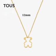 TOUS 9 Kt Gold Bear Necklace Kaos Design, Classic, Suitable For Women Birthday Gift Valentine'S Day 