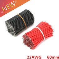 100pcs/Set 22AWG Breadboard Jumper Cable Wires Kit 6cm Fly Jumper Wire Cable Tin Conductor Wires 2 C