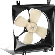 DNA MOTORING OEM-RF-0816 Factory Style Radiator Fan Assembly Compatible with 89-92 Mitsubishi Galant MT