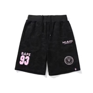 original imported 2025 Bape New Miami Printed Embroidered Couples Casual Shorts Thin Summer Sport Sh