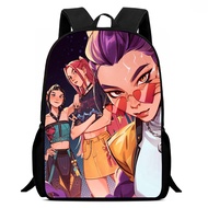 L91 Elementary school backpack KPop Demon Hunters Printed backpack Cartoon anime backpack K-POP Kids