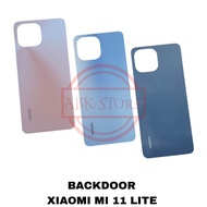 BACKDROOR XIAOMI MI 11 LITE / TUTUP BELAKANG BACK GLASS COVER BATERAI BACK CASING XIAOMI MI11 LITE