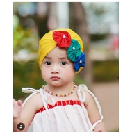 Side Flower Turban / Premium Children's Turban / Baby Girl Turban / Newborn Baby Ciput