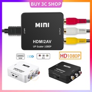 HDMI to AV (RCA) Converter Box HDMI to RCA Adapter Penyesuai Penukar