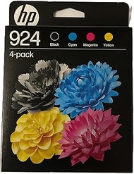 HP 924 CMYK Original Ink Cartridge 4-Pack - Packaging May Vary
