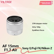 VILTROX 15mm F1.7 Air Auto Focus wide-angle Large Aperture Prime Lens