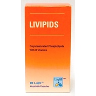 LIVIPIDS 85'S LIQFIL VEGETABLE CAPSULES | LIVER TONIC (EXP 06/2025)