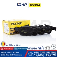 ⭐ BENZ ⭐ ผ้าเบรค หน้า TEXTAR | เบนซ์ รุ่น CLK( W208 ) E-Class W210 ( E200 E230 E240 )  SLK R170 ( SL