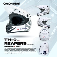 Oneonenine TH9 MARK II Helmet - WHITE NAVY MATTE
