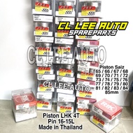 PISTON LHK Pin 16mm 15L MODIFY TO DRAG 65MM 66 67 68 69 70 71 72 73 74 75 76 77 78 79 80 81 82 83 84