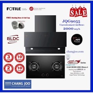 FOTILE JQG9055 Chimney Hood + FOTILE GHG78221-i Built-in Gas Hob