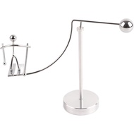 1PCS Newton Cradle Pendulum Balls, Newton's Cradle Desktop Toy, Metal Motion Sculpture for Office Ho