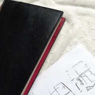 B6 Slim Simple Cowhide Genuin Leather Book Sleeve Cover B6 S Size Journal Notebook Cover Diary Plann