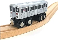 Munipals MP01-110S Wooden Subway S Train NYC MTA 42nd Street Shuttle Car
