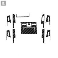 PET 5D Carbon Fibre Film For Toyota BZ4X 2022-2023 Car Interior Center Console Anti Scratch Resist F