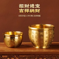 8 ️ ⃣ 8 ️ ⃣ 8 ️ ⃣ Brass Rice Cylinder Fortune-gathering Cylinder Pure Copper Lucky Rice Cylinder Orn