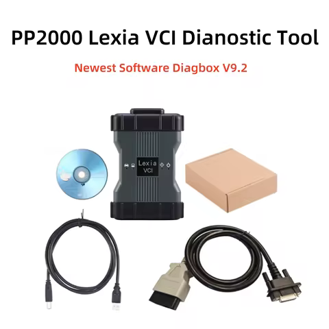 Best PP2000 Lexia 3 Dianostic Tool with Newest Software Diagbox V9.2 Support Online Programming Car 