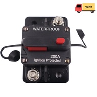 YANE Circuit Breaker, Overcurrent Protection Recoverable Circuit Breaker Switch, Practical Metal Vol