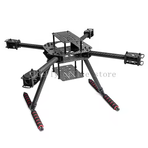 Carbon Fiber Frame Kit for X450 Quadcopter Drone with Electric Landing Gear F450 - Durable X4 E450 D
