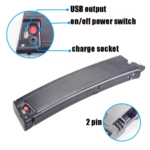 Hidden Ebike Battery 36V 10Ah 10.2Ah for Evelo Quest Max Oyama CX E8D Electric Bike