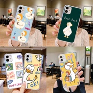 A-69 cute duck Silicone TPU Case Compatible for Huawei Nova P20 3I P30 2I Y5P 5T Y8S 4E Lite Pro Cover Soft