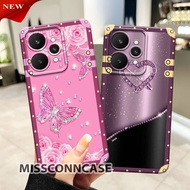 HP Realme 15 Casing - Realme 15 Pro - Realme 14 - Realme 14T Latest 2025 - Softcase Cute Butterfly F