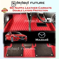 Mazda 6 GH2 GJ1 6D Floor mat Premium Carmats carpet kereta RUGGA6D Custom Made sedan SkyActiv mazda6