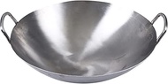 304 stainless steel 1. 8mm thick Chinese Handmade Wok Traditional Non stick rusting Gas wok Cooker p