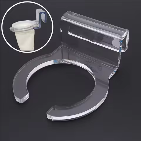 9.5cm/4-inch Inner Aquarium Seawater Filter Sock Holder Mount Bracket Support Frame for Fish Tank Wa