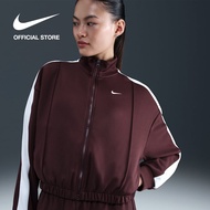 Nike Womens Sportswear Track Jacket - Burgundy Crush