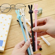 4Pcs/Lot New Cute Rabbit Gel Pen Writing Pens Stationery Caneta Material Escolar Office School Suppl