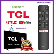 TCL Original Android 4K UHD Smart TV Remote Control 802V FNR1 TCL 4K UHD HDR Smart Android TV Remote