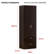 MUSE Design EATON 2 Door 2 Drawer home furniture wardrobe