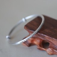 Recommended by the Seller#In Stock Vintage Handmade Multi-Fish Pure Silver Foot Silver999Push-Pull C