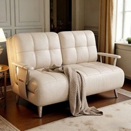 折疊梳化床 沙發床 白色黑色沙發 多功能伸縮沙發皮質沙發sofa
