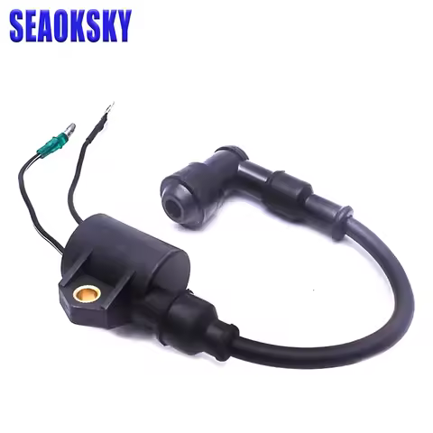 6H5-85570 Ignition Coil For Yamaha Outboard Motor 2 Stroke 40HP 48HP 50HP 2 Stroke 3 Cylinder L3 6H5