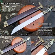 Pisau sembelihan sapi kurban premium Baja Bohler N695 Germany Asli Sepuh Full Harden