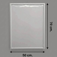 White Picture Frame 70x50cm. 70x50cm.white (Add Color To Memory With A Minimalist Design Frame)