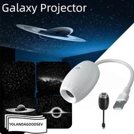 YOLANDAGOODSEV LED Starry Sky Lamp, Adjustable Focus Large Range Projection Galaxy Projector, 5V1A 3