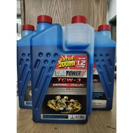 EUROPOWER 2T TCW 3 MINYAK 2T TCW 3 2 STROKE OILL ENGINE OIL500ML/1.2/5 LITER MINYAK ENGINE.